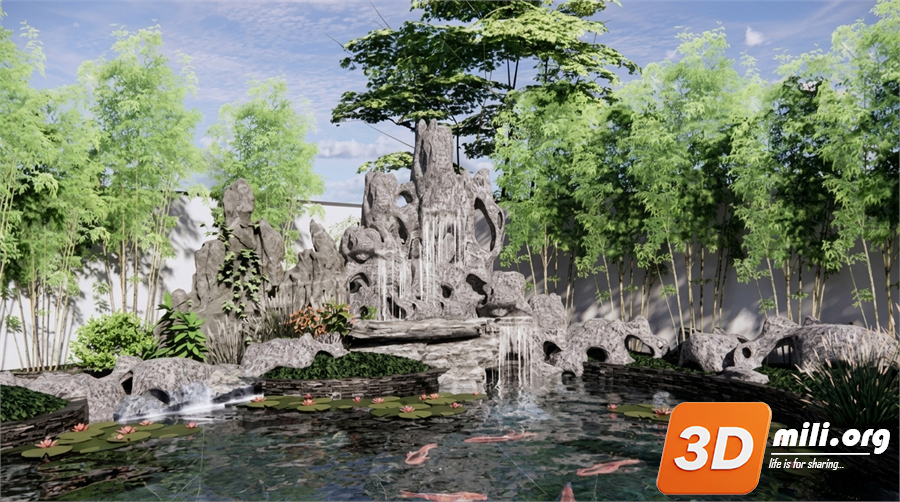Rockery Skp Files